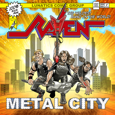 RAVEN - Metal city DIGIPACK