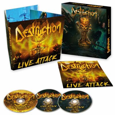 DESTRUCTION - Live Attack BLURAY+2CD