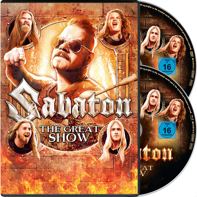 SABATON - The great show in Prague BLURAY+DVD