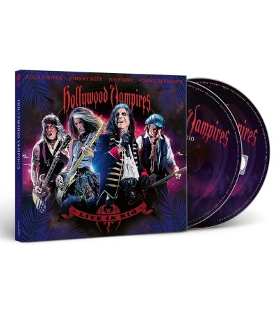 HOLLYWOOD VAMPIRES - Live in Rio CD+BLURAY