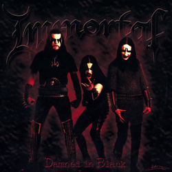 IMMORTAL - Damned in black