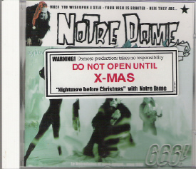 NOTRE DAME - Nightmare before christimas