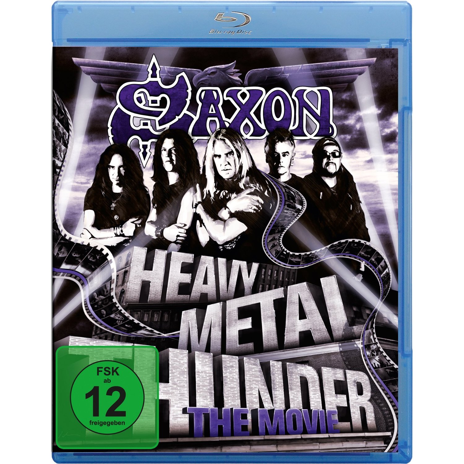 SAXON - Heavy metal thunder MOVIE BLUERAY
