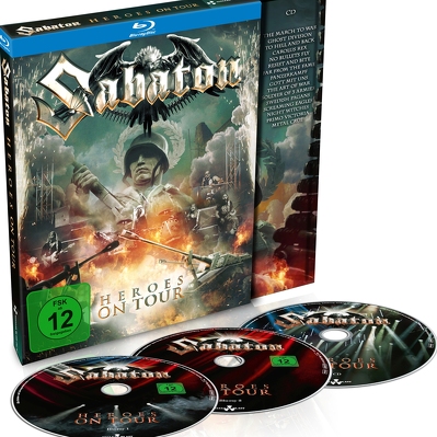 SABATON- Heroes on tour 2BLURAY+CD