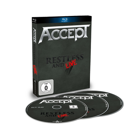 ACCEPT - Restless and live BLURAY+2CD